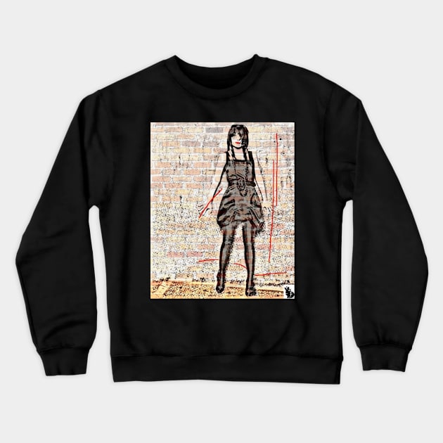 Teenage Hustling (Pip) Crewneck Sweatshirt by RabbitWithFangs